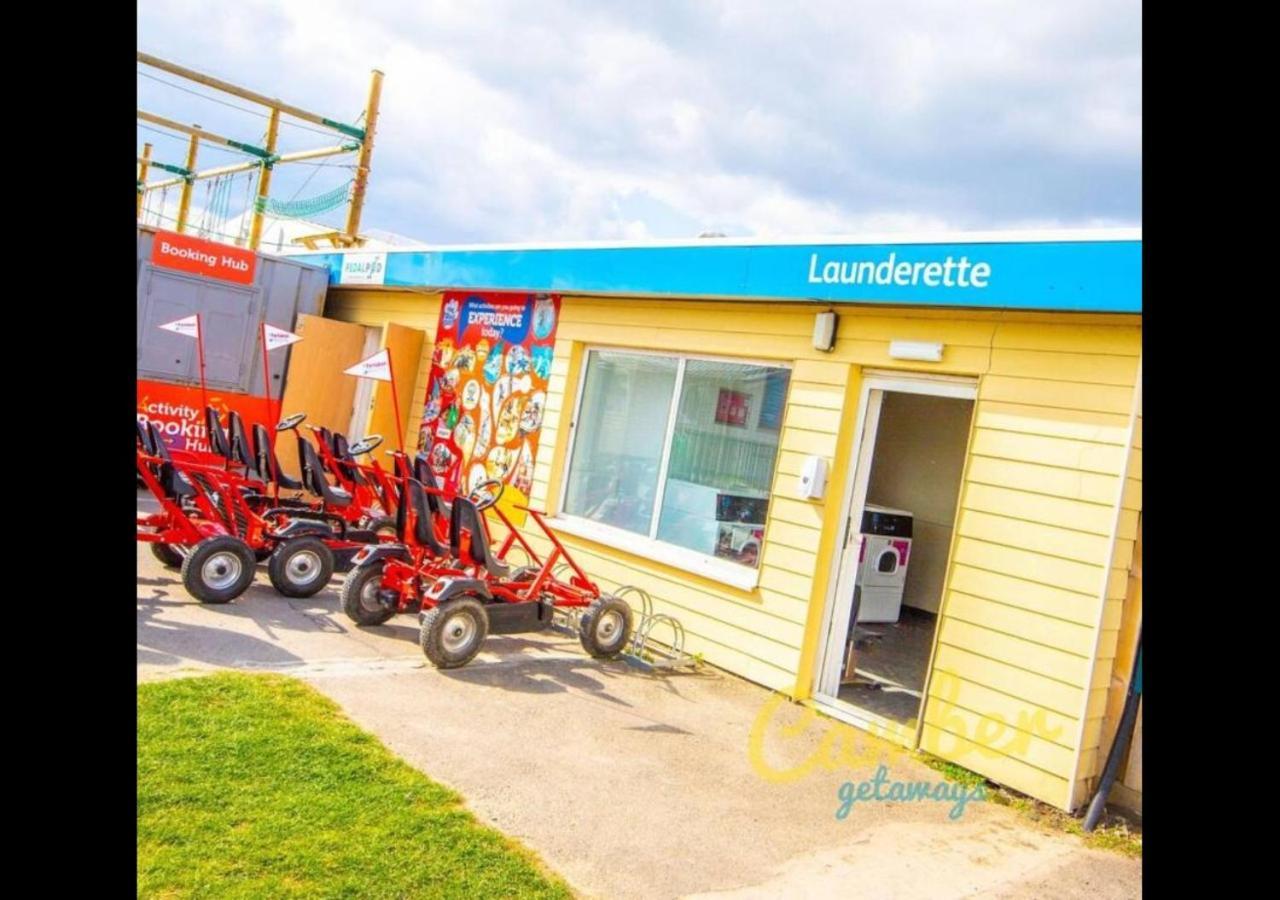Mp768 - Camber Sands Holiday Park - Huge Lodge - Small Dog Friendly - Sleeps 8 ภายนอก รูปภาพ