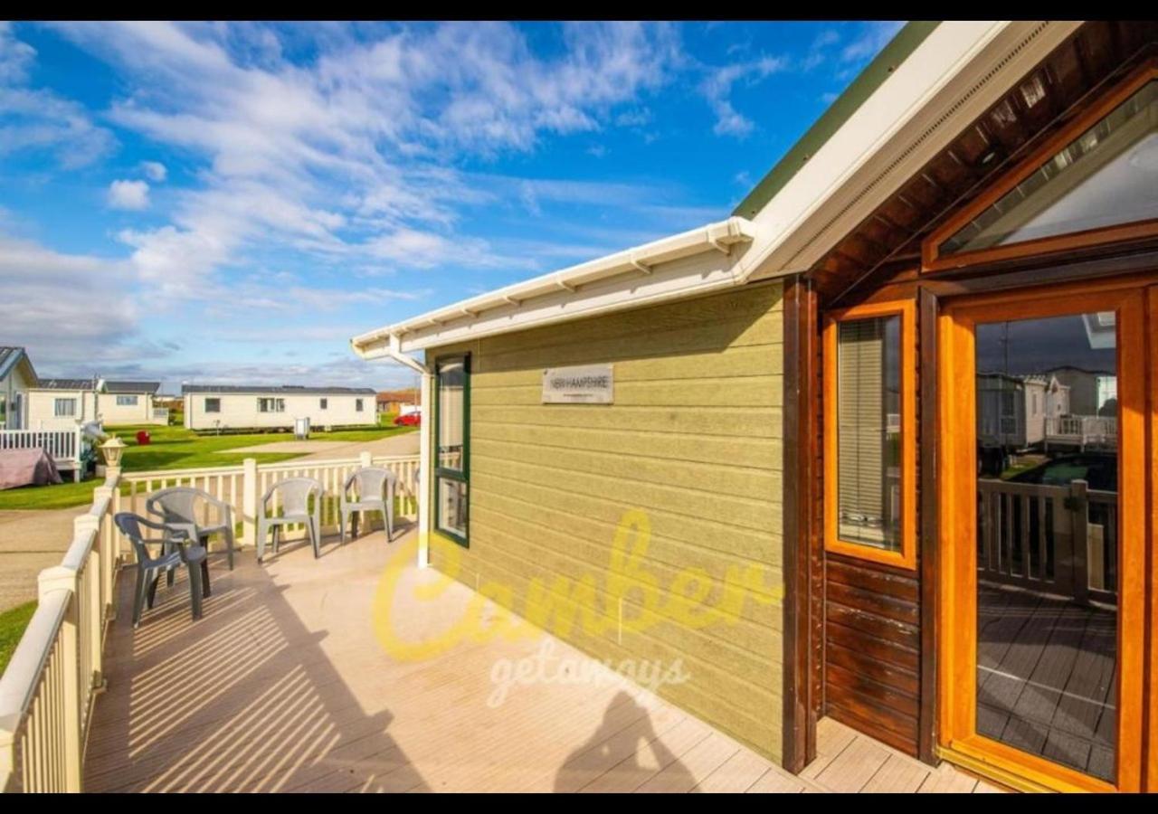 Mp768 - Camber Sands Holiday Park - Huge Lodge - Small Dog Friendly - Sleeps 8 ภายนอก รูปภาพ